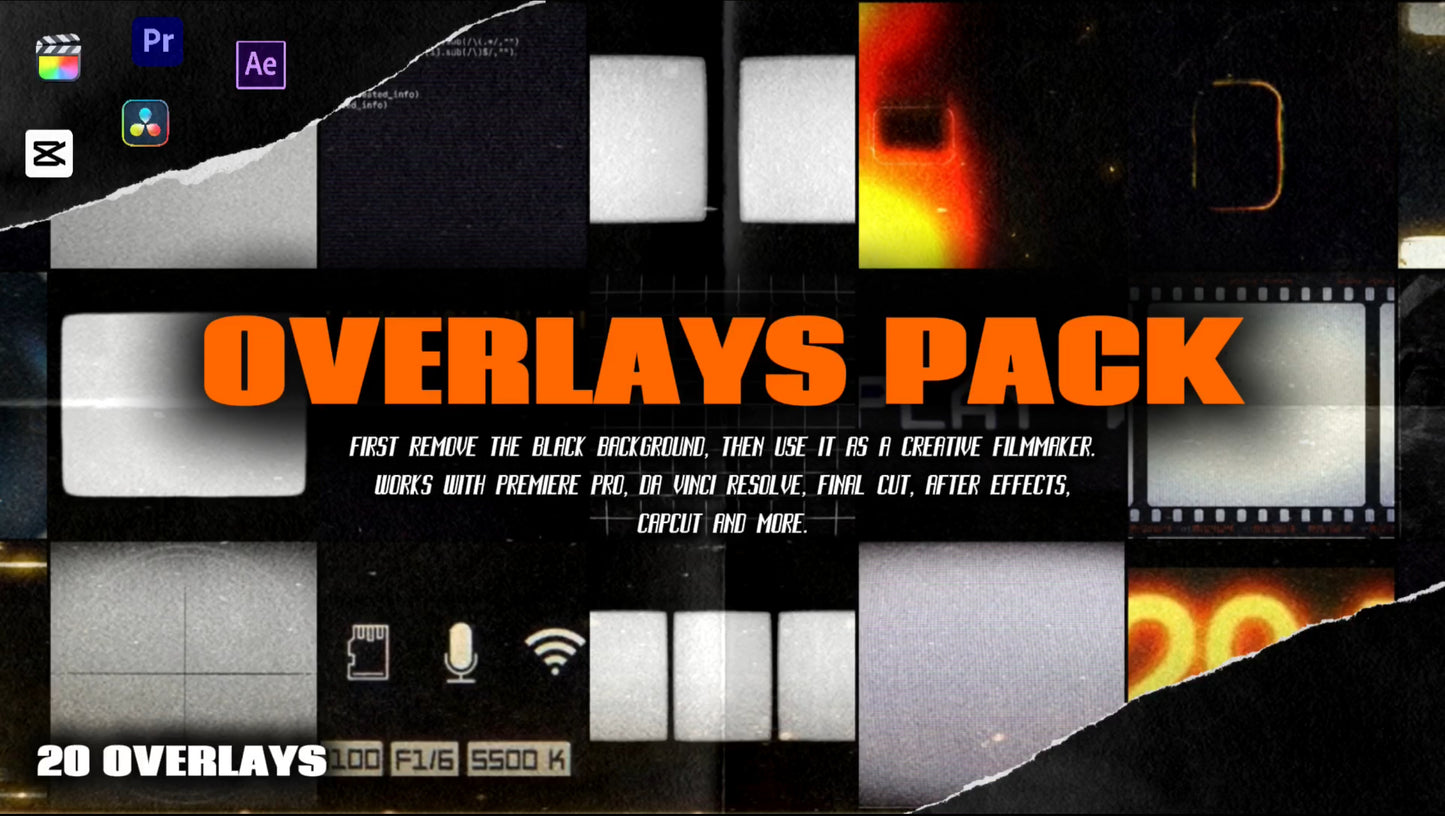 Overlays Pack 🎥